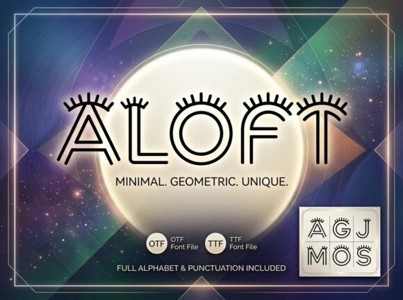Aloft Display Typeface Review for Modern Web Design