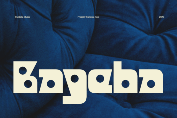 Bageba: The Bold Display Typeface for Campaign Clarity
