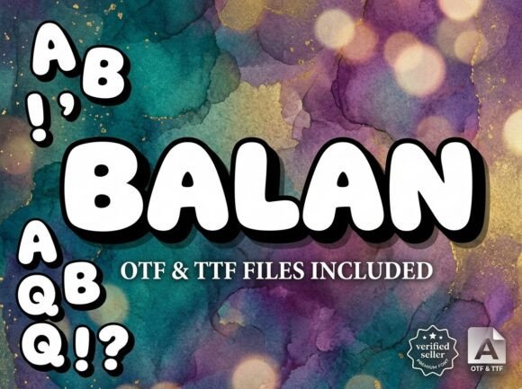 Balan: The Perfect Display Font for Handmade Creators
