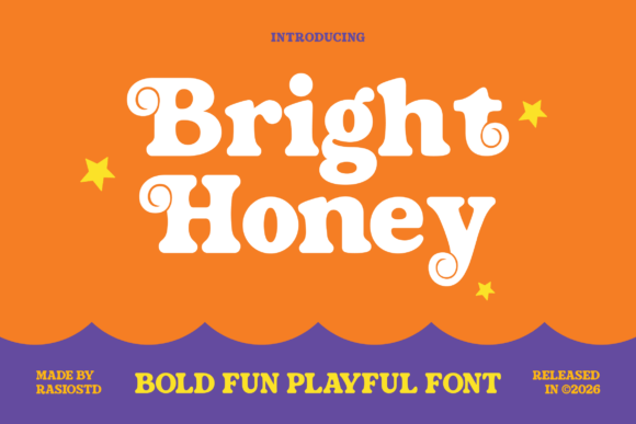 Bright Honey: The Bold Display Font That Elevates Digital Branding