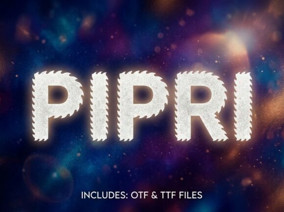 Bringing Pipri to Life: The Perfect Display Font for Handmade Labels and Shop Branding