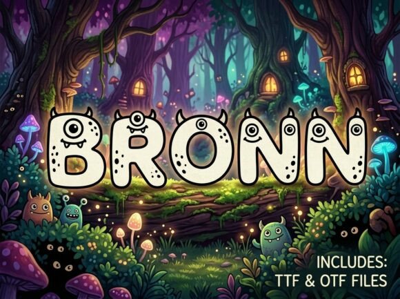Bronn: The Premium Display Font That Elevates Small Business Branding