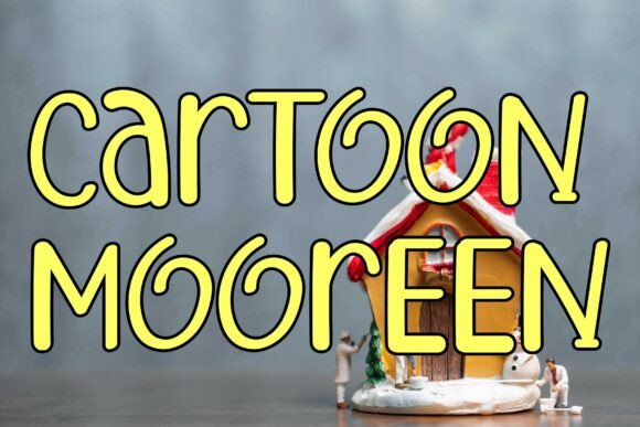 Cartoon Mooren Font for Eye-Catching Branding