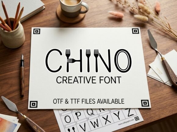 Chino: The Premium Display Font That Elevates Small Business Branding