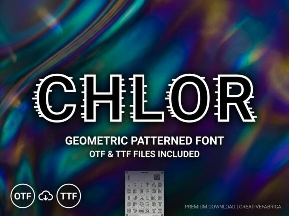 Chlor: The Modern Display Typeface for Digital Experiences