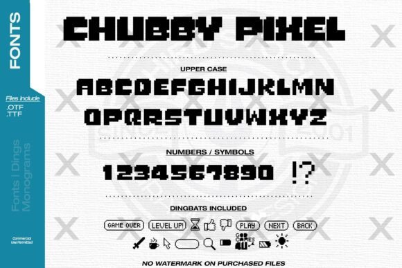 Chubby Pixel: The Retro Display Font That Transforms Small Business Branding