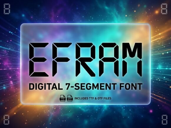 Designing with Efram: A Display Font for Bold Brand Statements