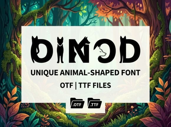 Dinod: A Display Font for Bold Visual Statements