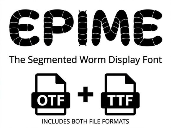 Epime: A Bold Display Font for Eye-Catching Campaigns