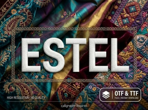 Estel Typeface Review: A Bold Display Font for Standout Branding