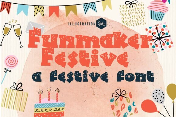 Funmaker Festive: The Premium Display Font for Joyful Editorial Design