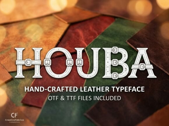 Houba: A Stunning Display Font for Web Design and Branding