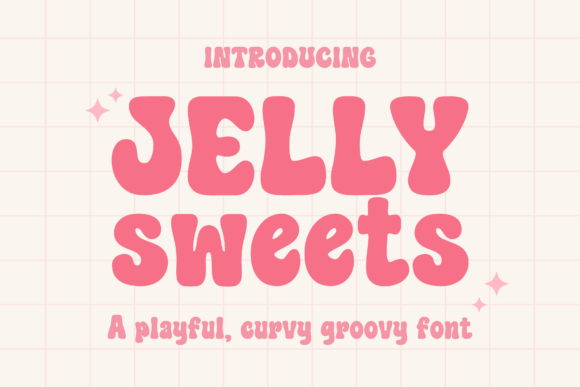 Jelly Sweets: The Perfect Retro Display Font for Bold Branding