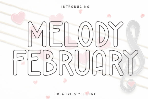Melody February: The Perfect Typeface for Warm Brand Identity