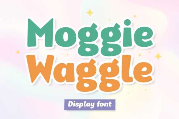 Moggie Waggle: The Playful Display Font for Handmade Products