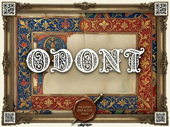 Odont: The Display Typeface That Elevates Handmade Branding
