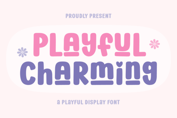 Playful Charming: The Perfect Display Typeface for Handmade Labels and Shop Branding