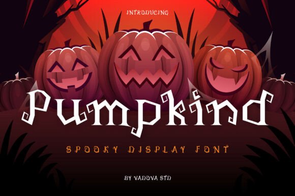 Pumpkind: The Spooky Display Font for Creative Branding