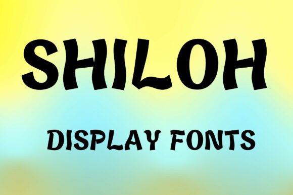 Shiloh: The Bold Display Font That Transforms Campaign Visuals