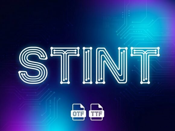 Stint: The Premium Display Font for Editorial Design and Brand Identity
