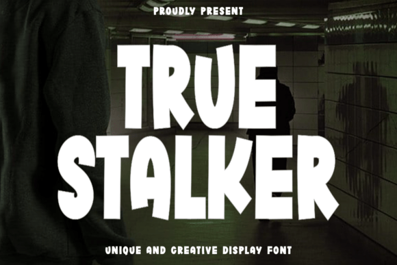 True Stalker: A Festive Display Typeface for Editorial Design